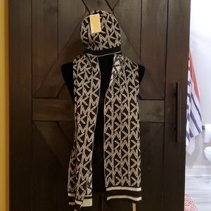 Michael Kors beanie and scarf
